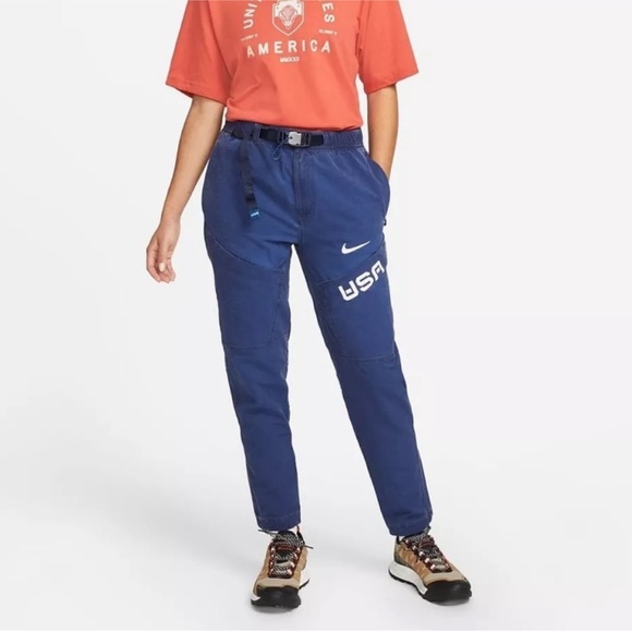NWT Nike Team USA ACG Dri-FIT ADV Women's Outdoor Hiking Trail Pants - Small - Picture 1 of 12